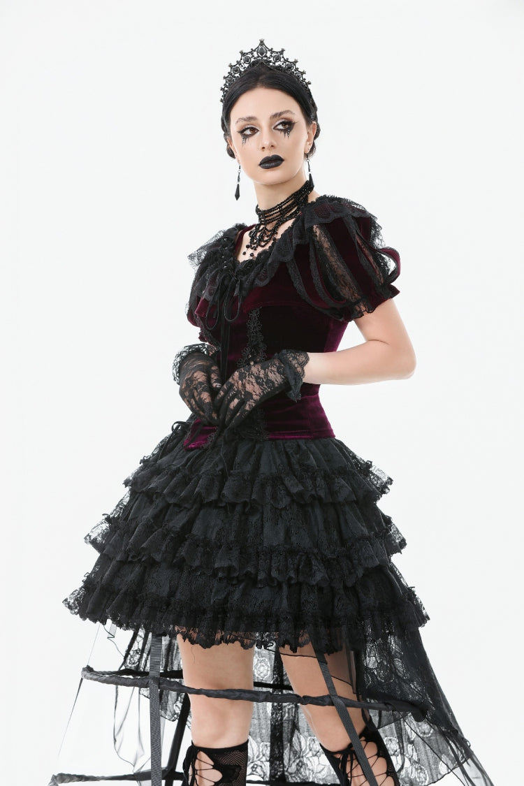 dress up gothic princess Pre Order ) Gothic Princess Dress X Flight Log ELLISORDER