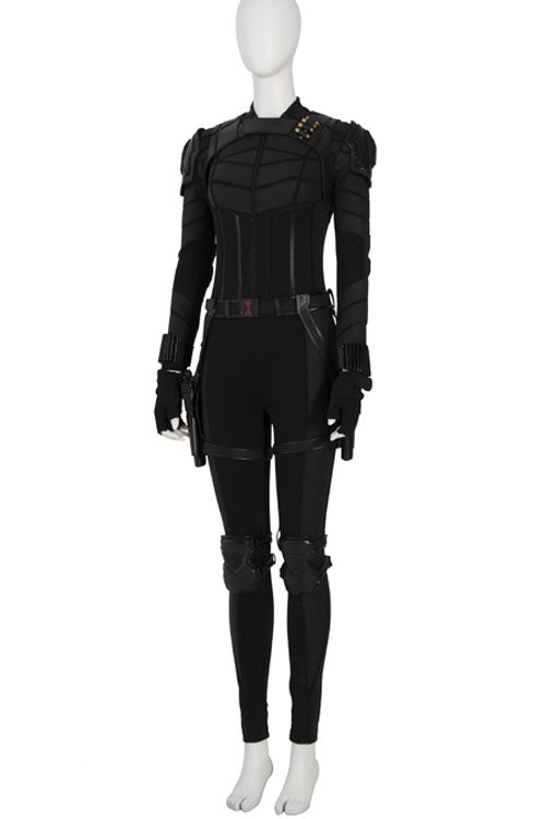 Black Widow Yelena Belova Halloween Cosplay Costume Black Bodysuit