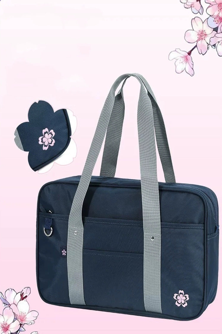 Sakura Pattern Daily Commute Hand & Shoulder JK Uniformtasche