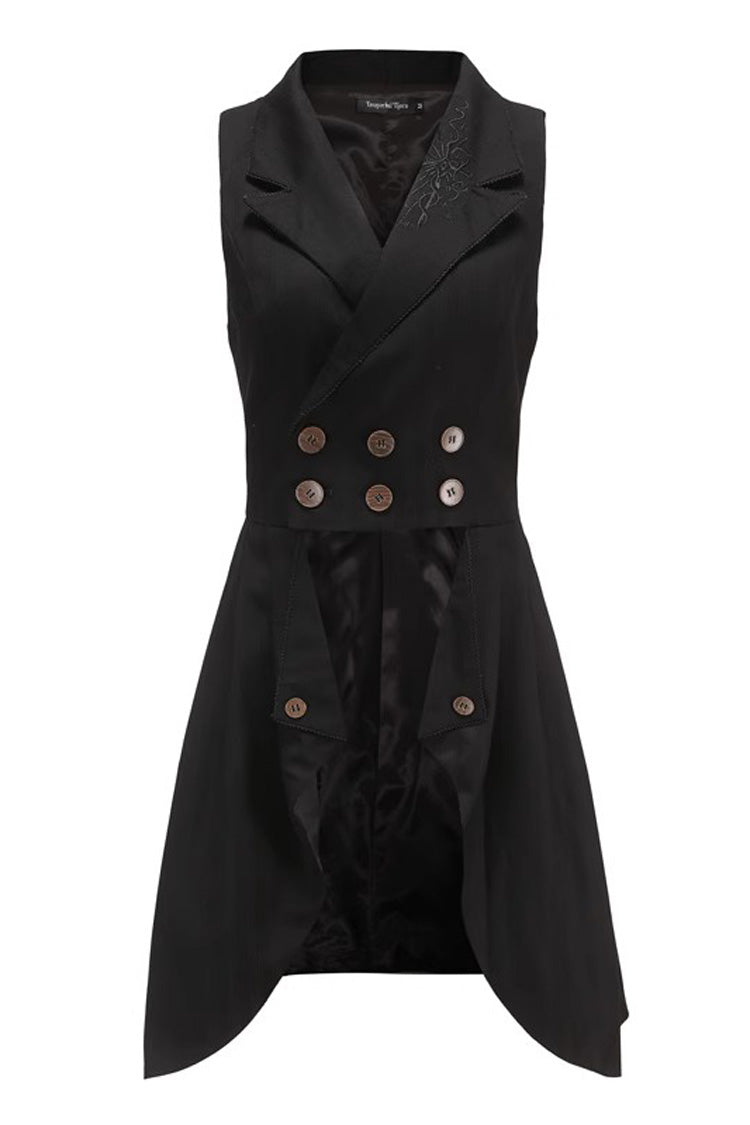 Retro Elegant Handsome Neutral Prince Gothic Ouji Long Coat