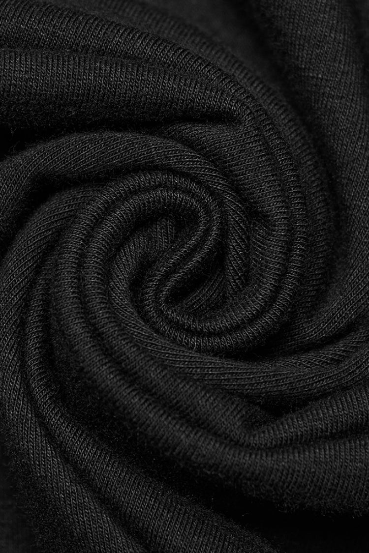 Black Sleeveless Rivet Hollow Women's Steampunk Vest