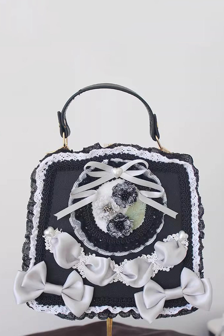 Four Seasons Floral Bowknot Lace Sweet Elegant Gorgeous Lolita Handbag 9 Colors