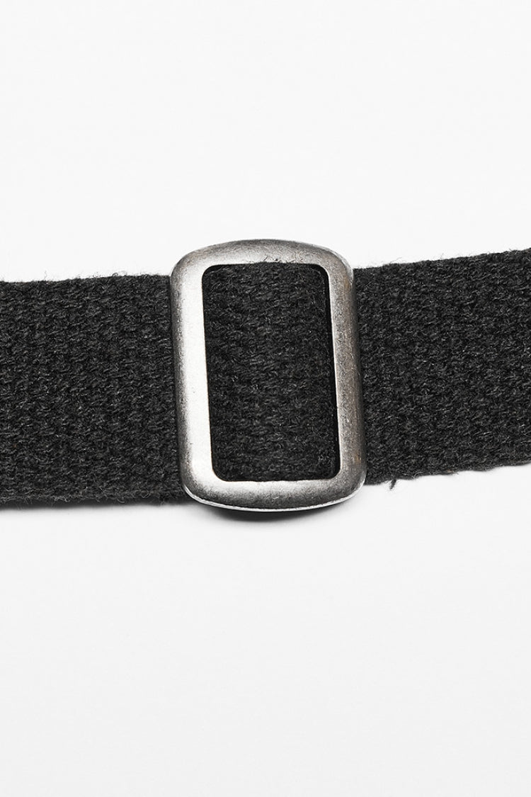 Black Buckle Men's Punk Big-Pocket Harness