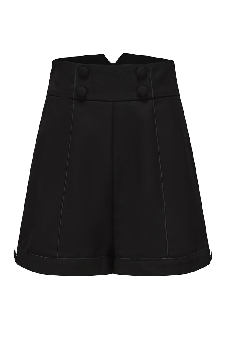 Black [Eternal Silent Proxy] Vintage Prince Lolita Shorts