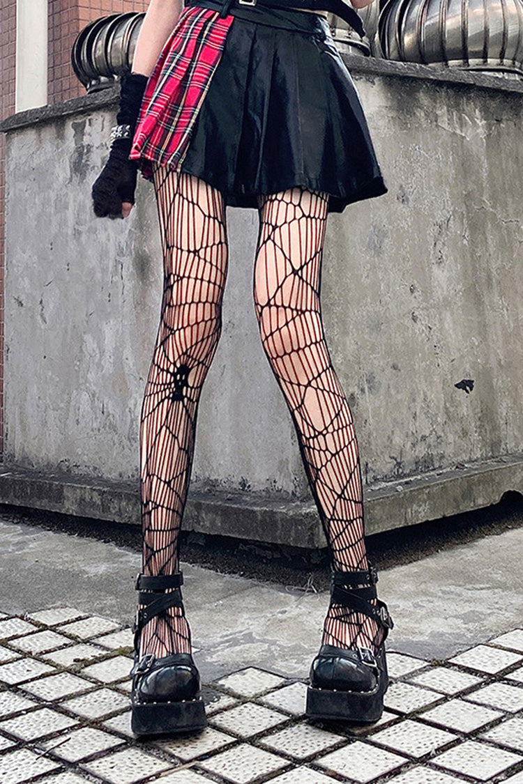 Black Skull Hollow Halloween Gothic Stockings