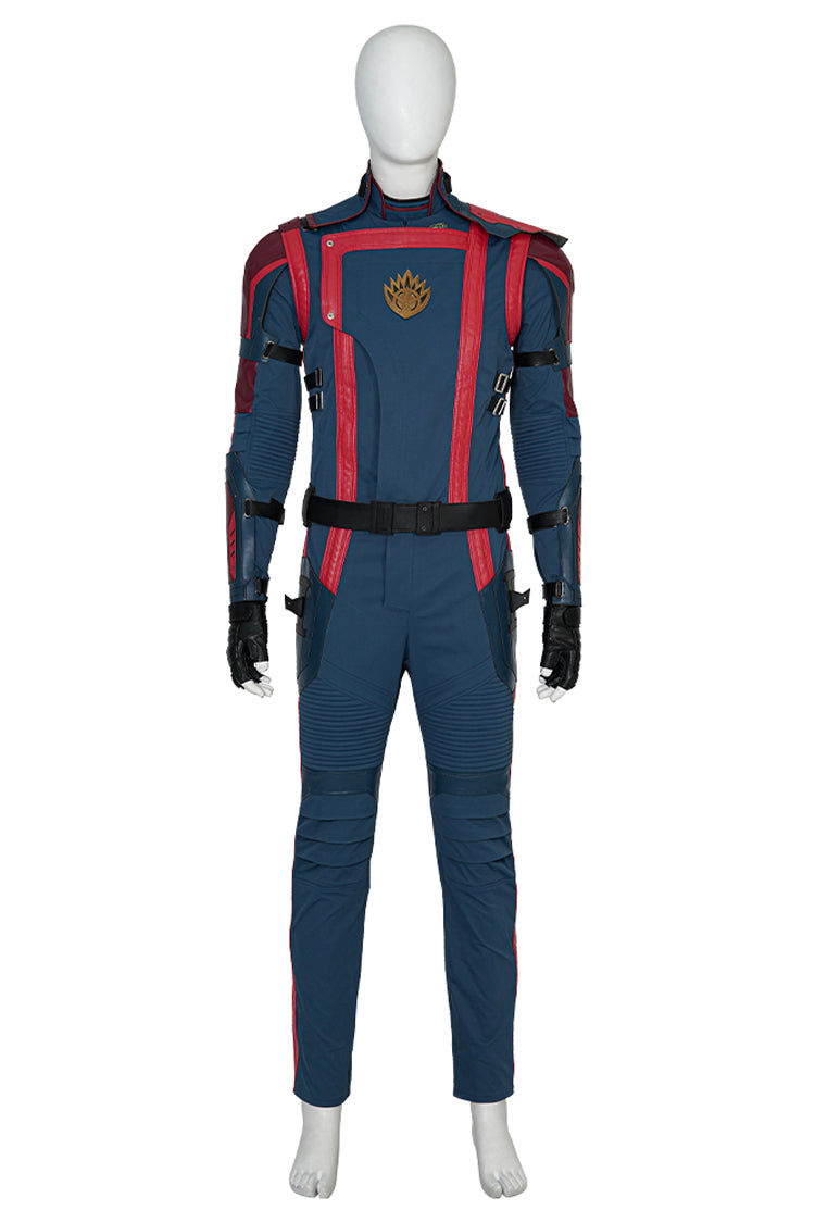 Guardians Of The Galaxy Vol 3 Star Lord Peter Quill Halloween Cosplay Costume Set (Without Boots)