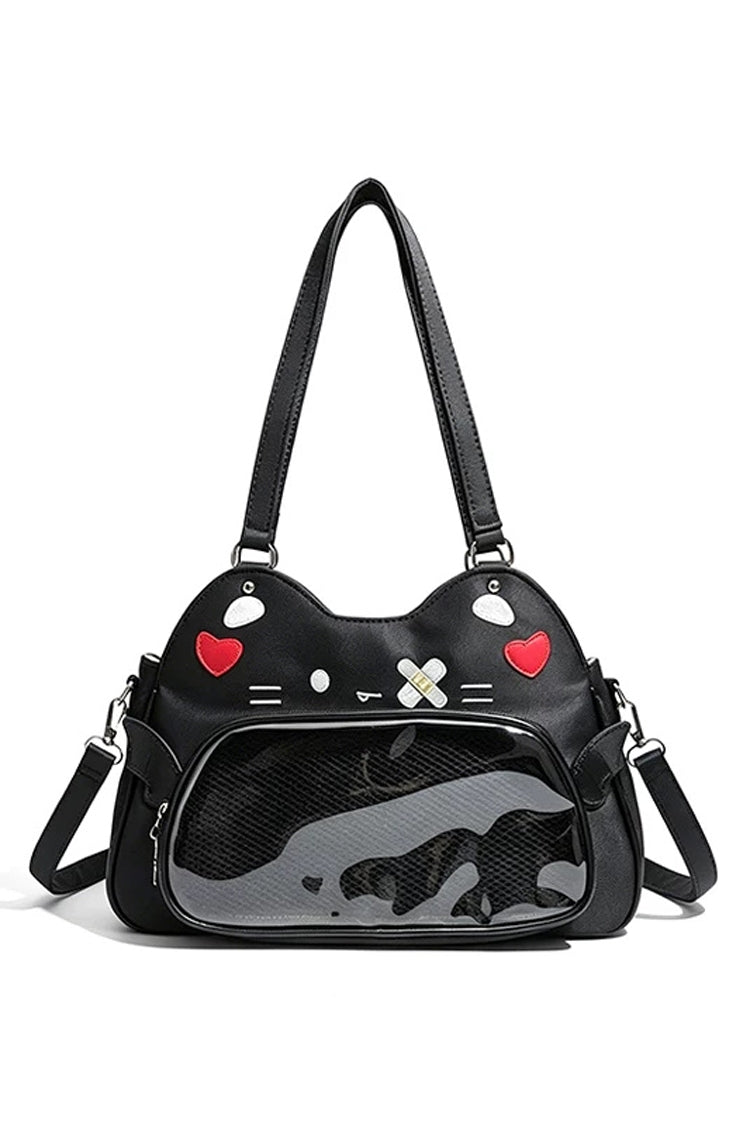 Angel Devil Cat Shaped Y2K Small Capacity Crossbody Ita Bag for Anime Badges