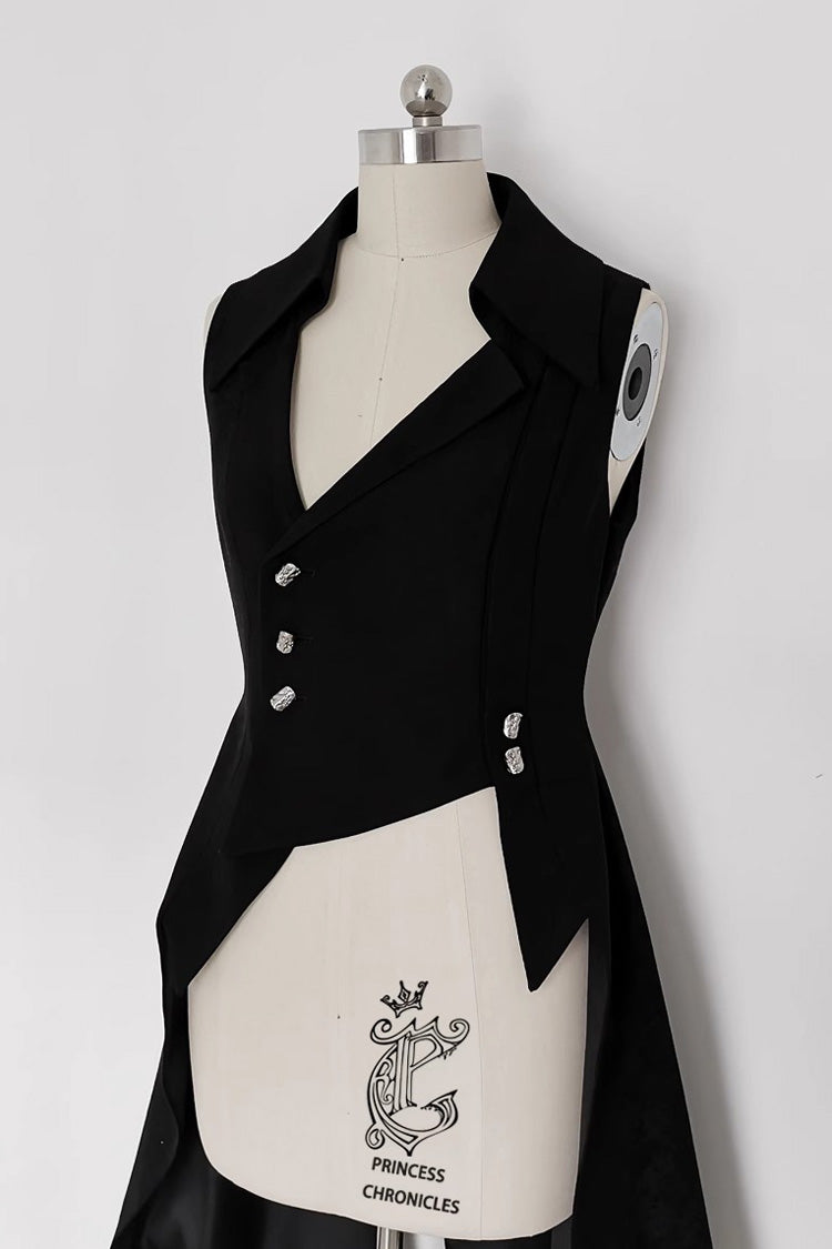 Black Princess Chronicles Burn To Ash Female Ouji Lolita Long Vest