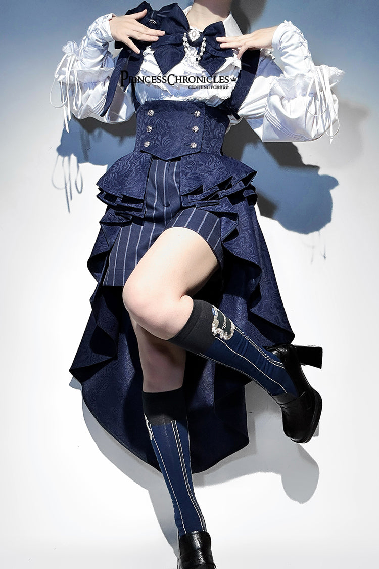 Blue Rabbit Theater Jacquard Version Sweet Prince Cool Ouji Lolita Girdle