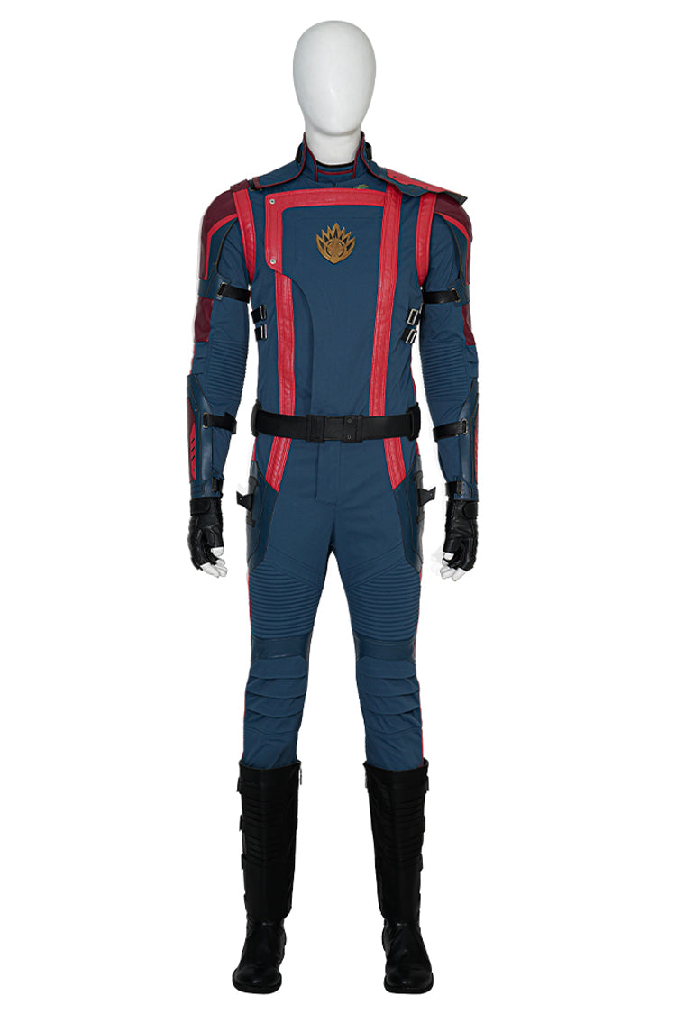 Guardians Of The Galaxy Vol 3 Star Lord Peter Quill Halloween Cosplay Costume Set (Without Boots)