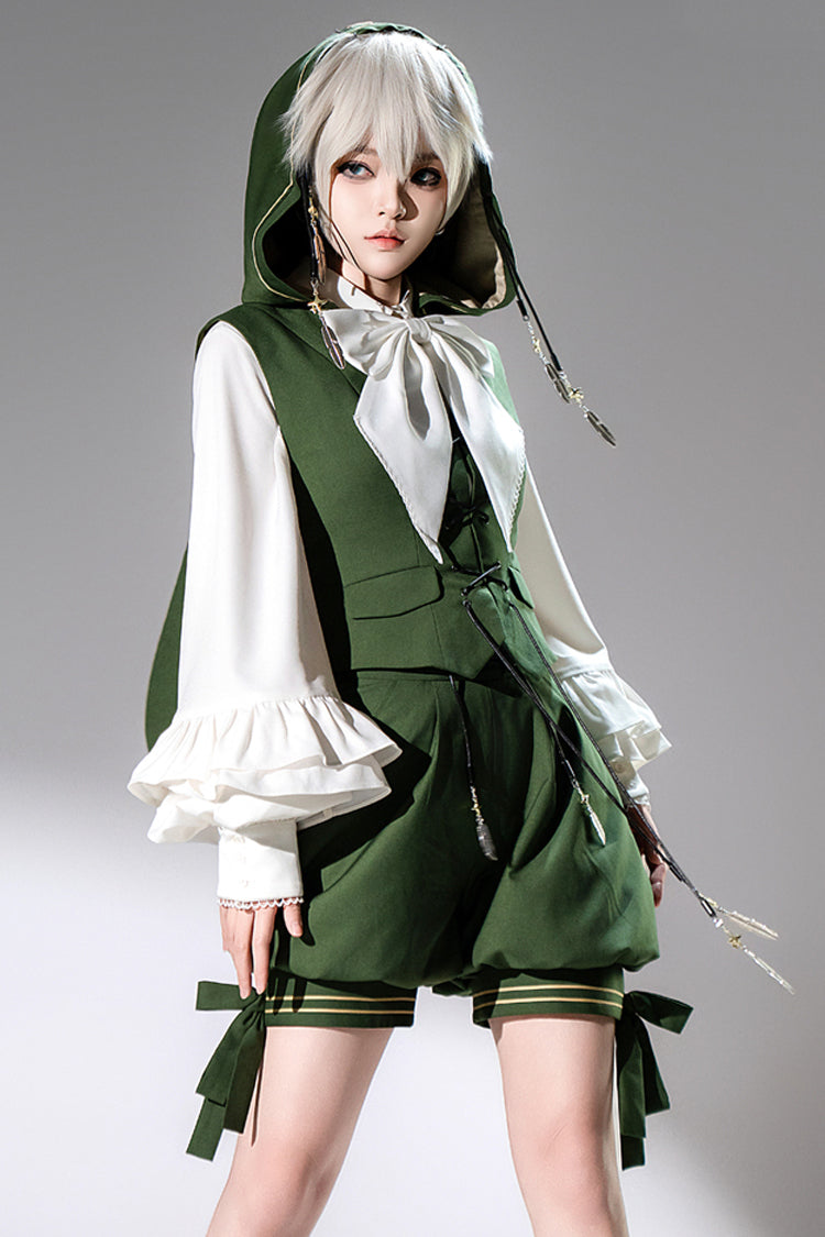 Gilet Lolita Ouji Beau Prince Doux [Plume de Lapin Vert] 