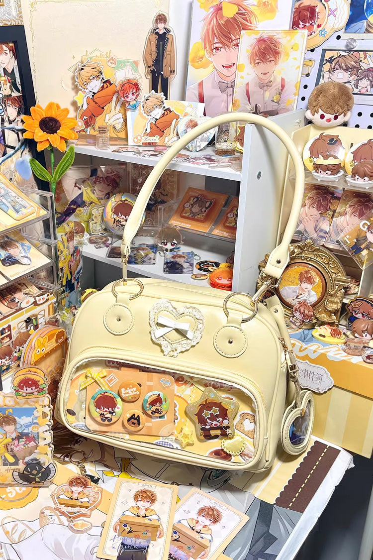 甘いアニメ風透明リボン和ロリ痛バッグ 5色