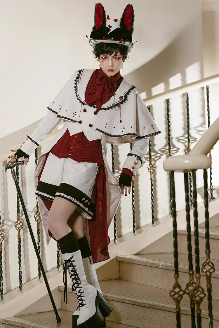 White Rabbit Duke Handsome Elegant Ouji Fashion Lolita Shorts