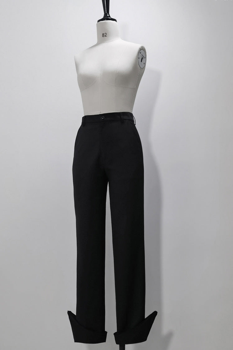 Black Vintage Medieval Prince Ouji Lolita Long Pants