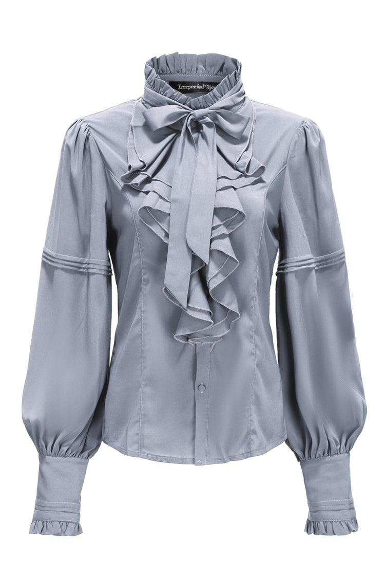 Original Retro Immortal Endless Promise Lace Bow Ouji Lolita Blouse