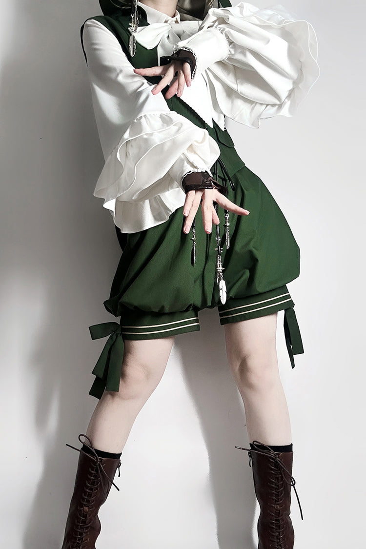 Gilet Lolita Ouji Beau Prince Doux [Plume de Lapin Vert] 