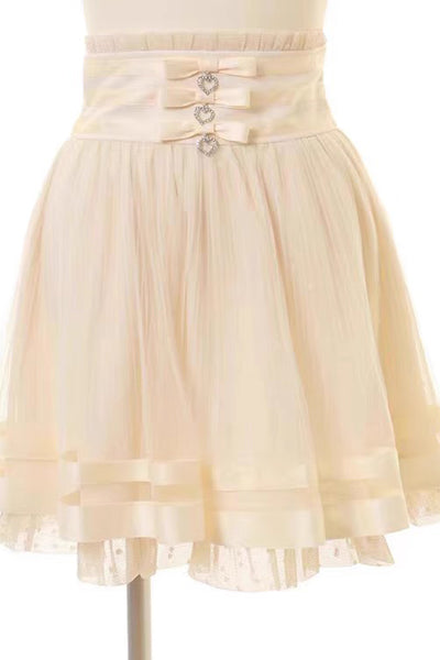 Japanese Multi-Layered Ruffle Lace Sweet Jirai Kei Skirt 3