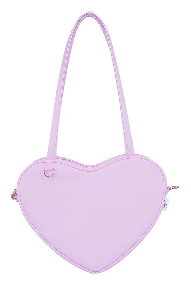 Solid Color Sweet Love Heart Lolita Shoulder Bag 6 Colors