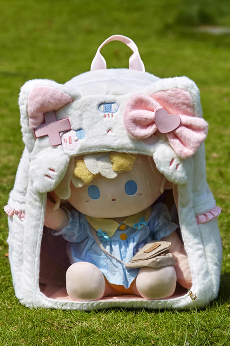 猫耳リボンぬいぐるみスイートロリータバッグ 5色