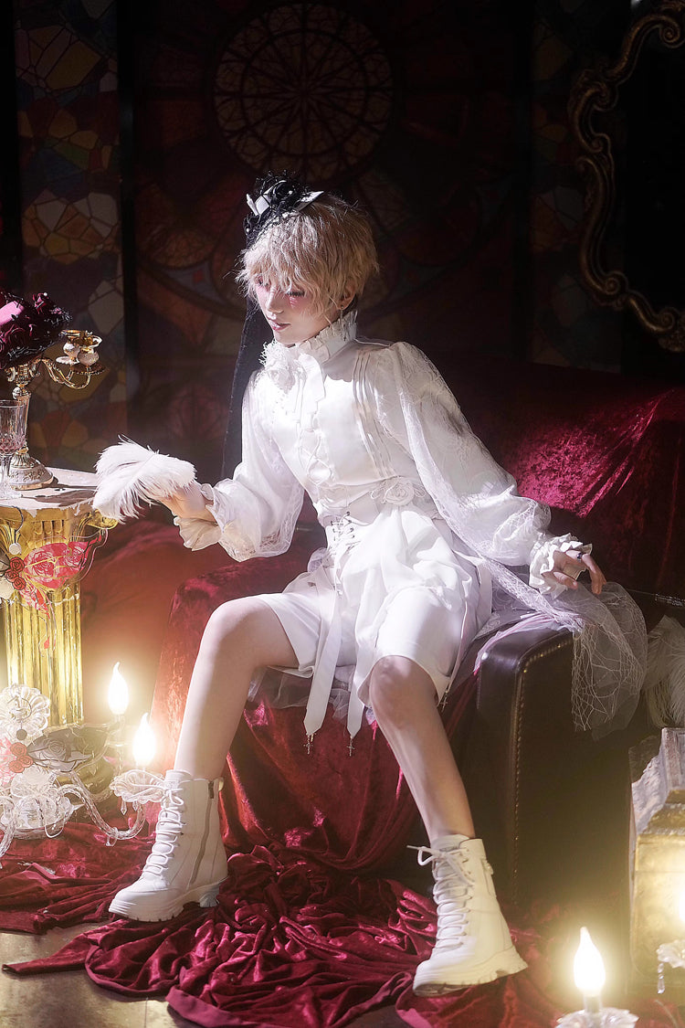Rose Candlestick Gemini Ouji Fashion Lolita Set 3 Colors