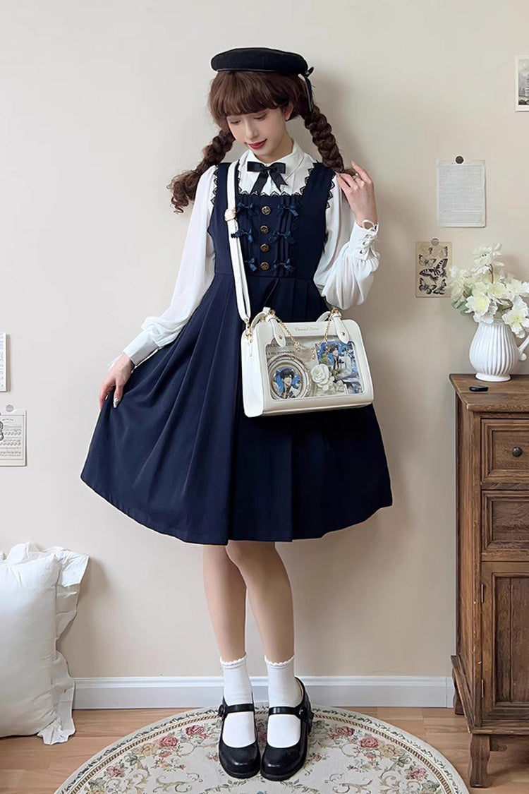 Piano Waltz Bowknot Sweet Lolita Handbag 4 Colors