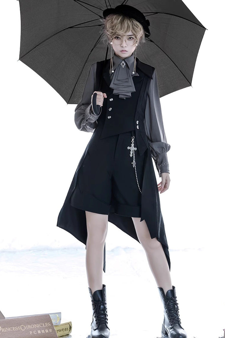 Black Princess Chronicles Burn To Ash Female Ouji Lolita Long Vest
