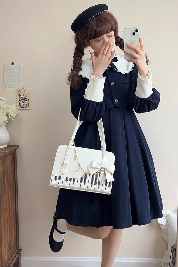 Piano Waltz Bowknot Sweet Lolita Handbag 4 Colors