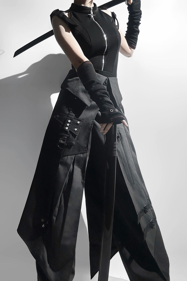 Schwarze [Nightblade] Ouji Gothic Vintage Prinz Coole Lolita Hosen 