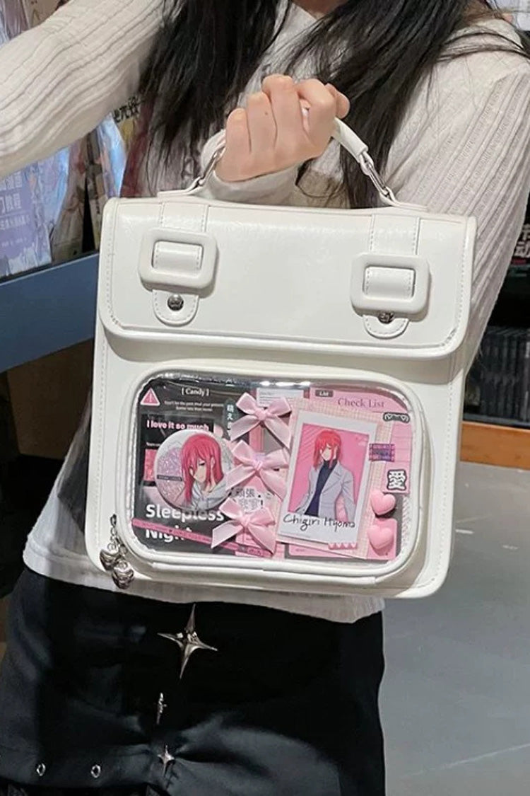 JK Sweet Lolita Bunny Ita-Tasche mit kleinem Fassungsvermögen, Handtasche, Umhängetasche