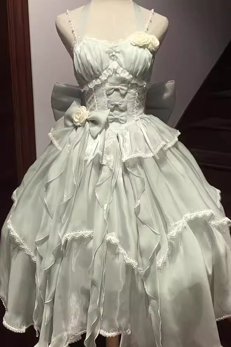 Gorgeous Hanayome Bowknot Sweet Elegant Lolita Jsk Dress 6 Colors