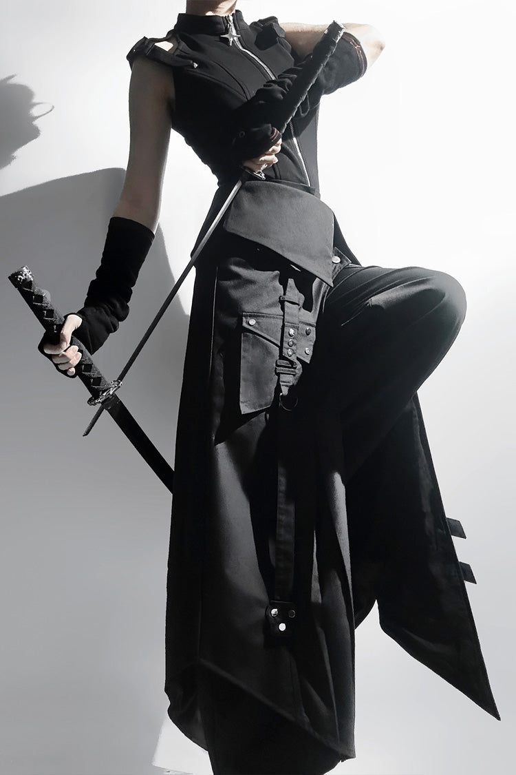 Schwarze [Nightblade] Ouji Gothic Vintage Prinz Coole Lolita Hosen 