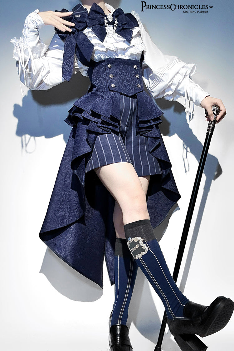 Blue Rabbit Theater Jacquard Version Sweet Prince Cool Ouji Lolita Girdle