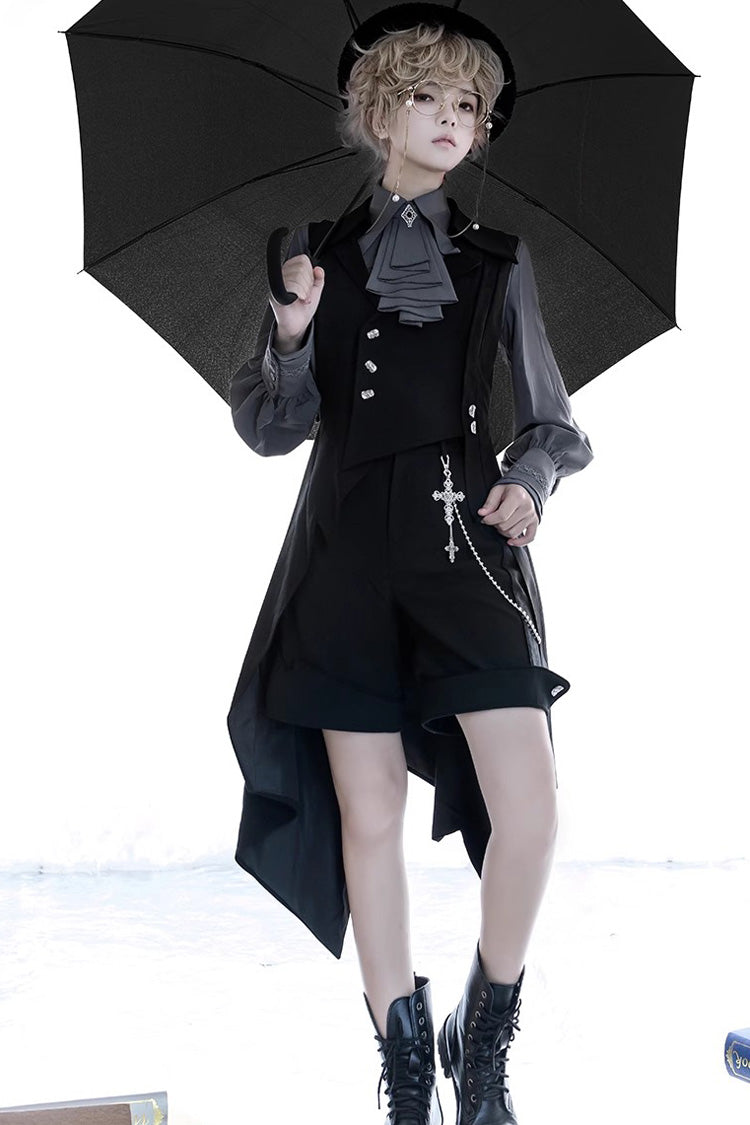 Black Princess Chronicles Burn To Ash Female Ouji Lolita Long Vest