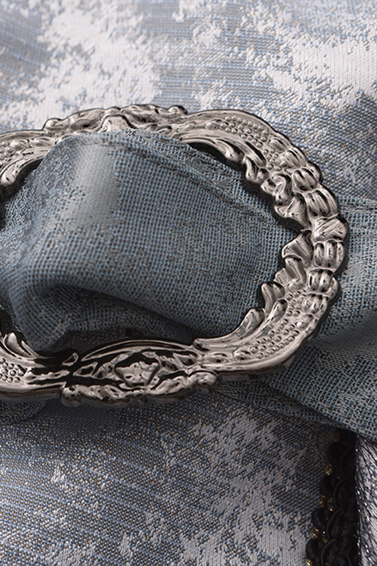 Grey [The Eternal Treasure Route] Sleeveless Vintage Elegant Prince Handsome Ouji Lolita Long Coat