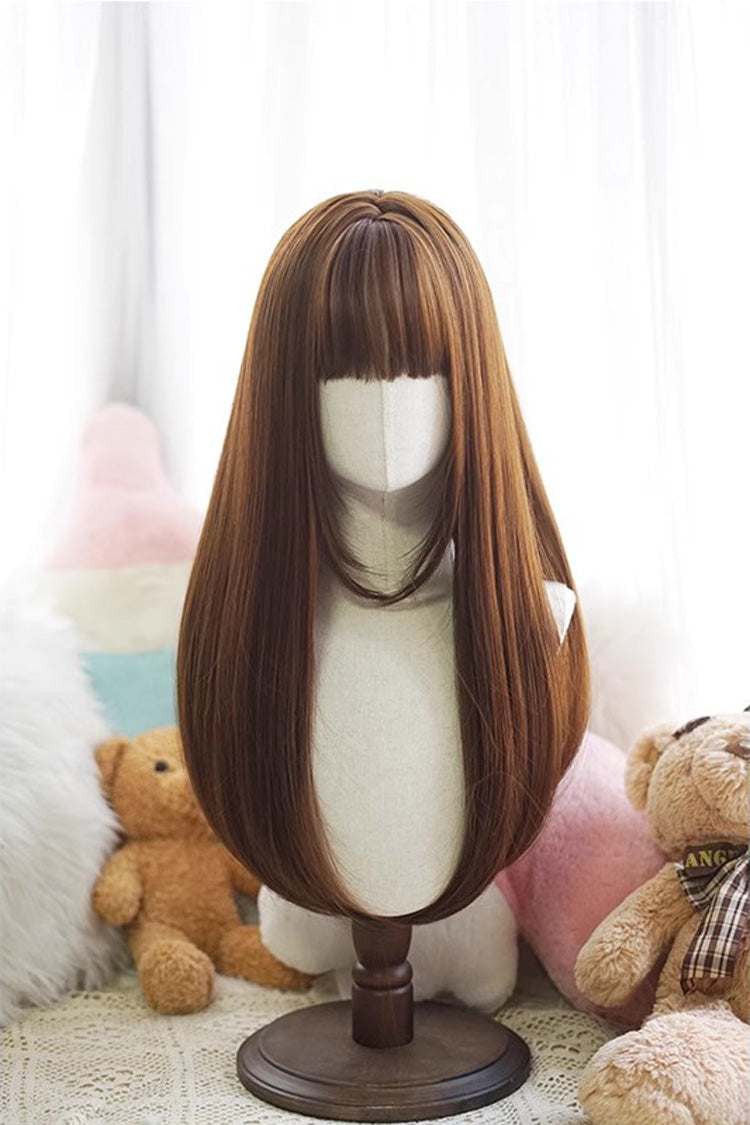 Daily Sweet Elegant Lolita Straight Wig 6 Colors