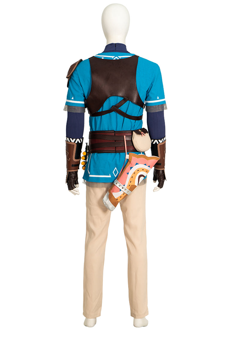 The Legend Of Zelda Tears Of The Kingdom Halloween Link Cosplay Costume Set Without Boots