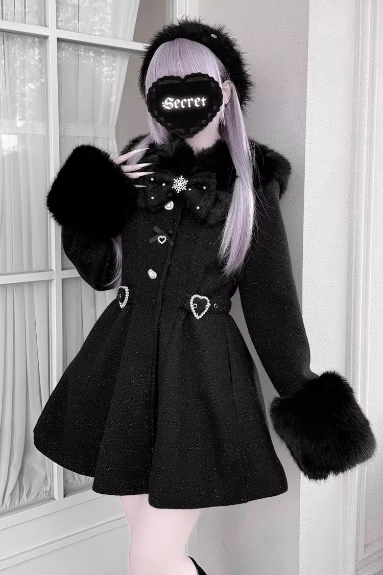 【ベルベットスタードリーム】長袖リボン甘地雷系和外套 2色