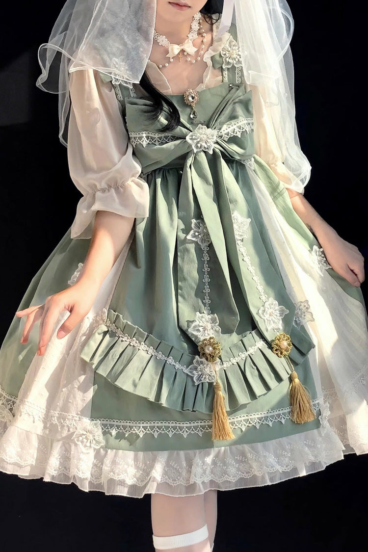 Chinese Style Rainbow Fairy Elegant Sweet Lolita JSK Dress 3 Colors