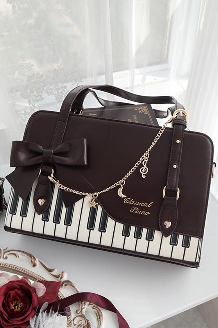 Piano Waltz Bowknot Sweet Lolita Handbag 4 Colors