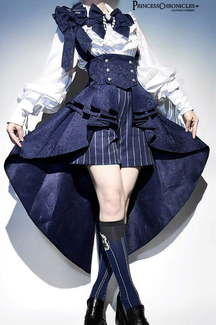 Blue Rabbit Theater Jacquard Version Sweet Prince Cool Ouji Lolita Girdle