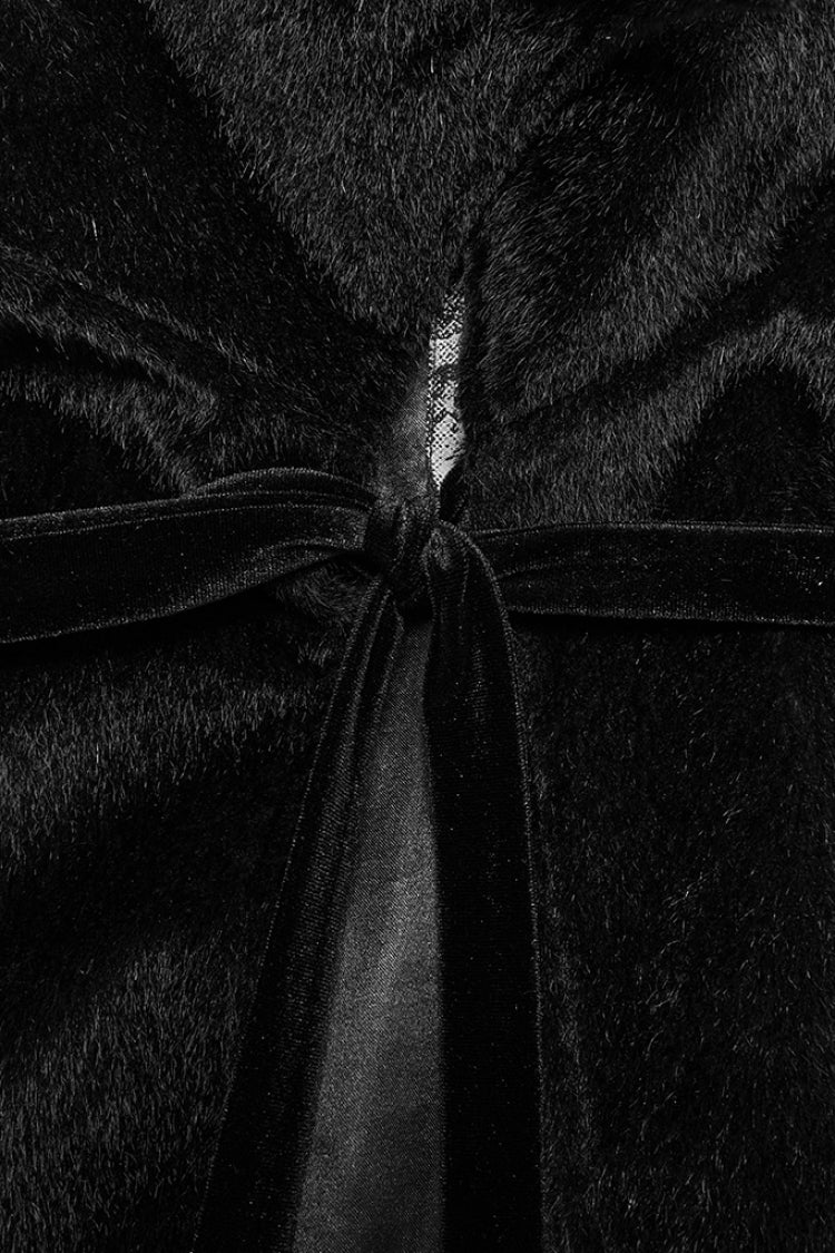 Black Men's Strap Bat Gothic Coat Cloak