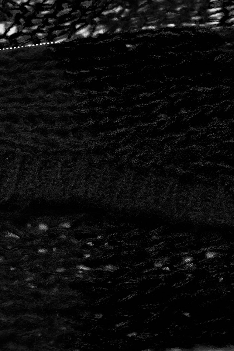 Long Sleeves Striped Print Zipper Irregular Ripped Women's Steampunk Sweater 4 Colors