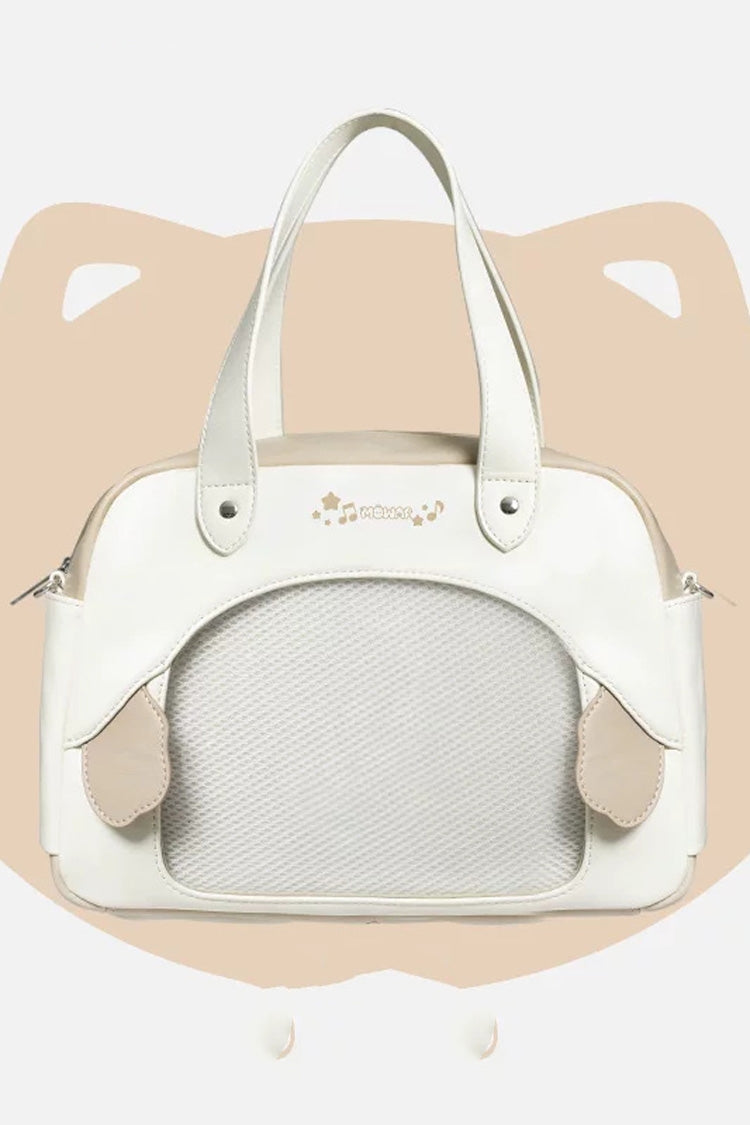 Toast Bear Mittelgroße doppelseitige Itabag Sweet Lolita Handtasche Umhängetasche