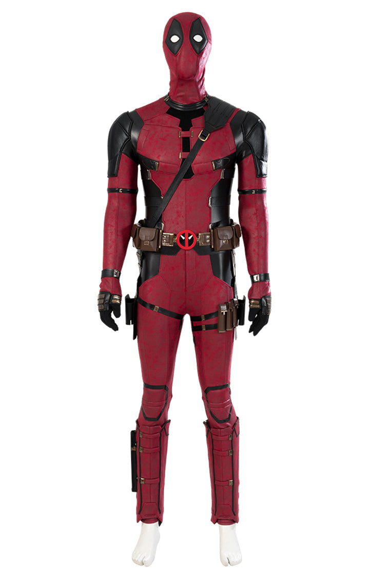 Deadpool 3 Wade Winston Wilson Wolverine Halloween Cosplay Costume Set Without Shoes (Without Props)