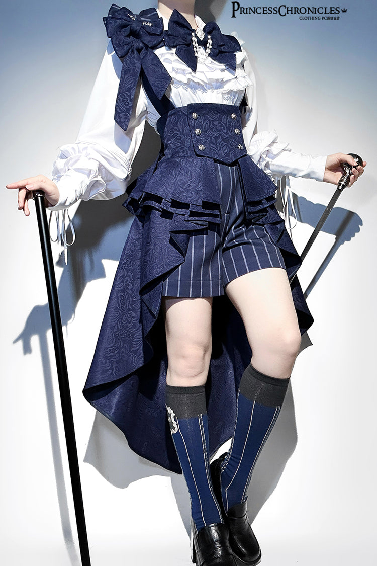 Blue Rabbit Theater Jacquard Version Sweet Prince Cool Ouji Lolita Girdle