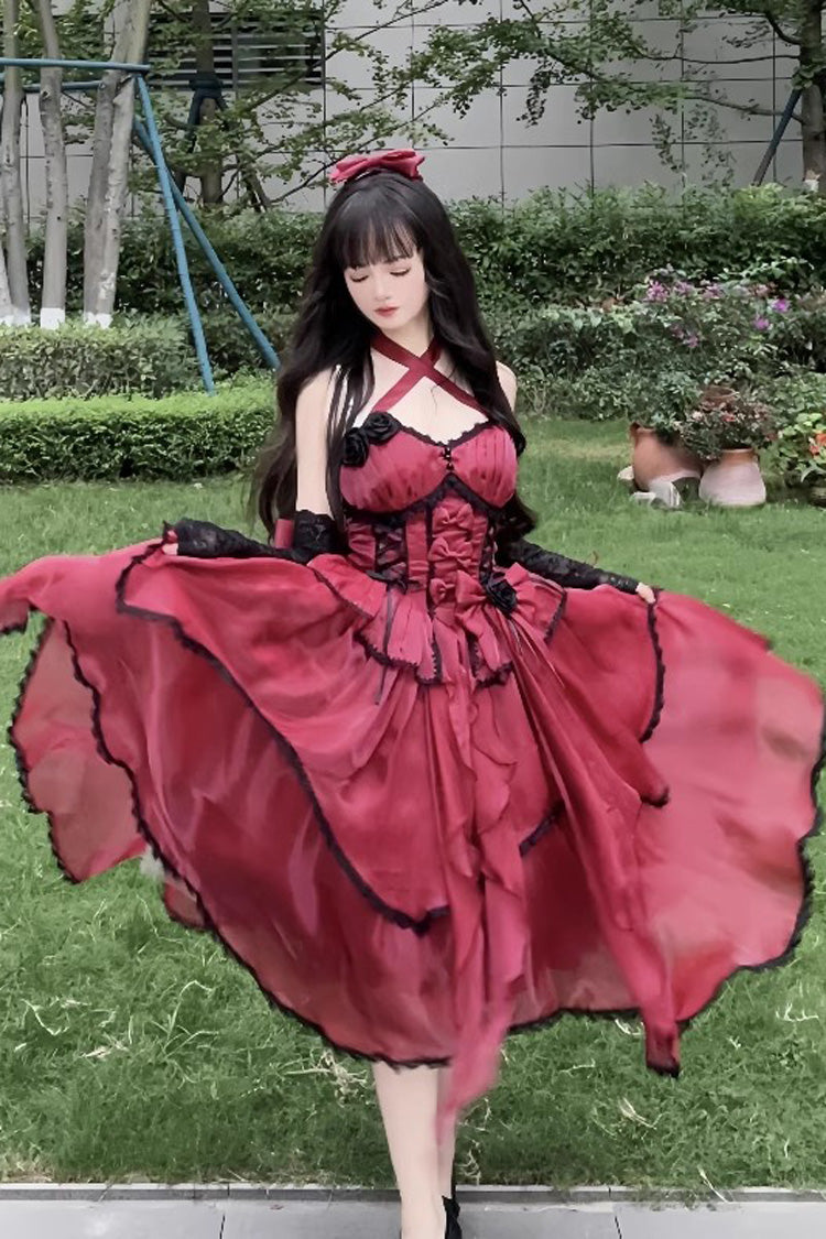 Gorgeous Hanayome Bowknot Sweet Elegant Lolita Jsk Dress 6 Colors