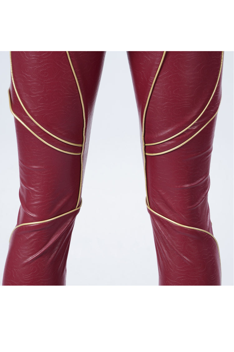 2023 The Flash Barry Allen Halloween Cosplay Costume Bodysuit Set (Without Boots)