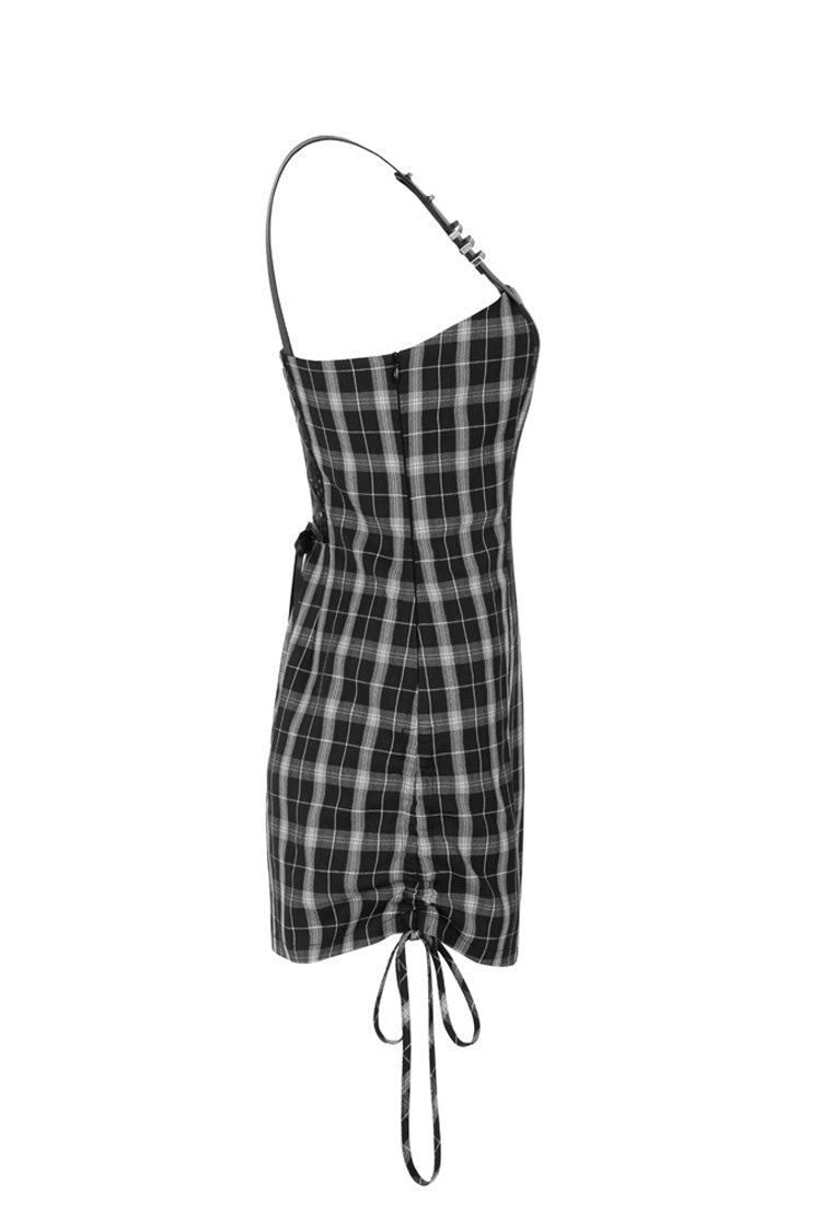 Cute High Waist Women's Steam Punk Strap Dress