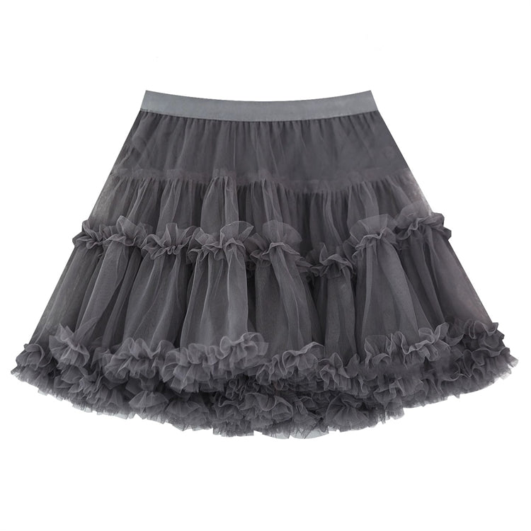 Sweet High Waisted Ruffle Princess Lolita Petticoat 7 Colors