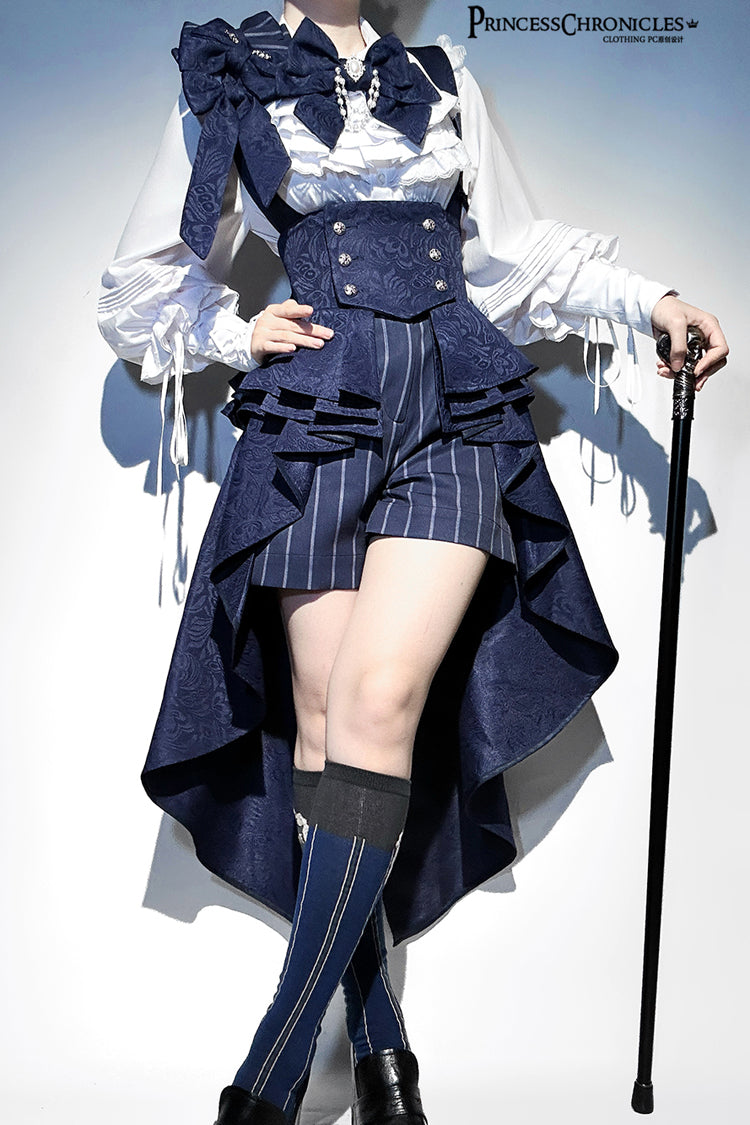 Blue Rabbit Theater Jacquard Version Sweet Prince Cool Ouji Lolita Girdle